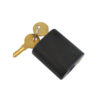 Threaded Hitch Pin add-on Lock with keys