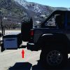 X-Rack XL2 Extended Receiver Tube (Jeep Wrangler/Spare Tire)