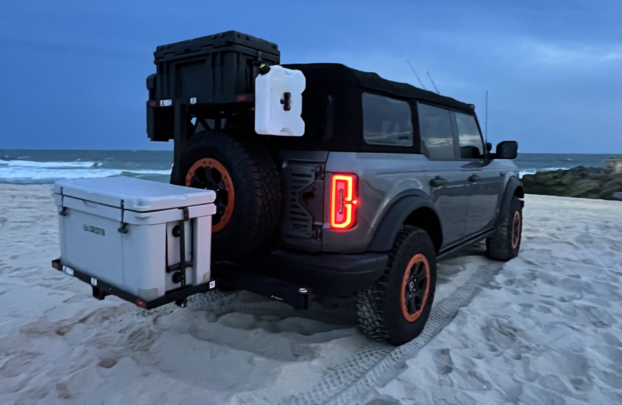 Over Spare Tire Carrier Bracket  for 2021+ Ford Bronco Coming Soon!