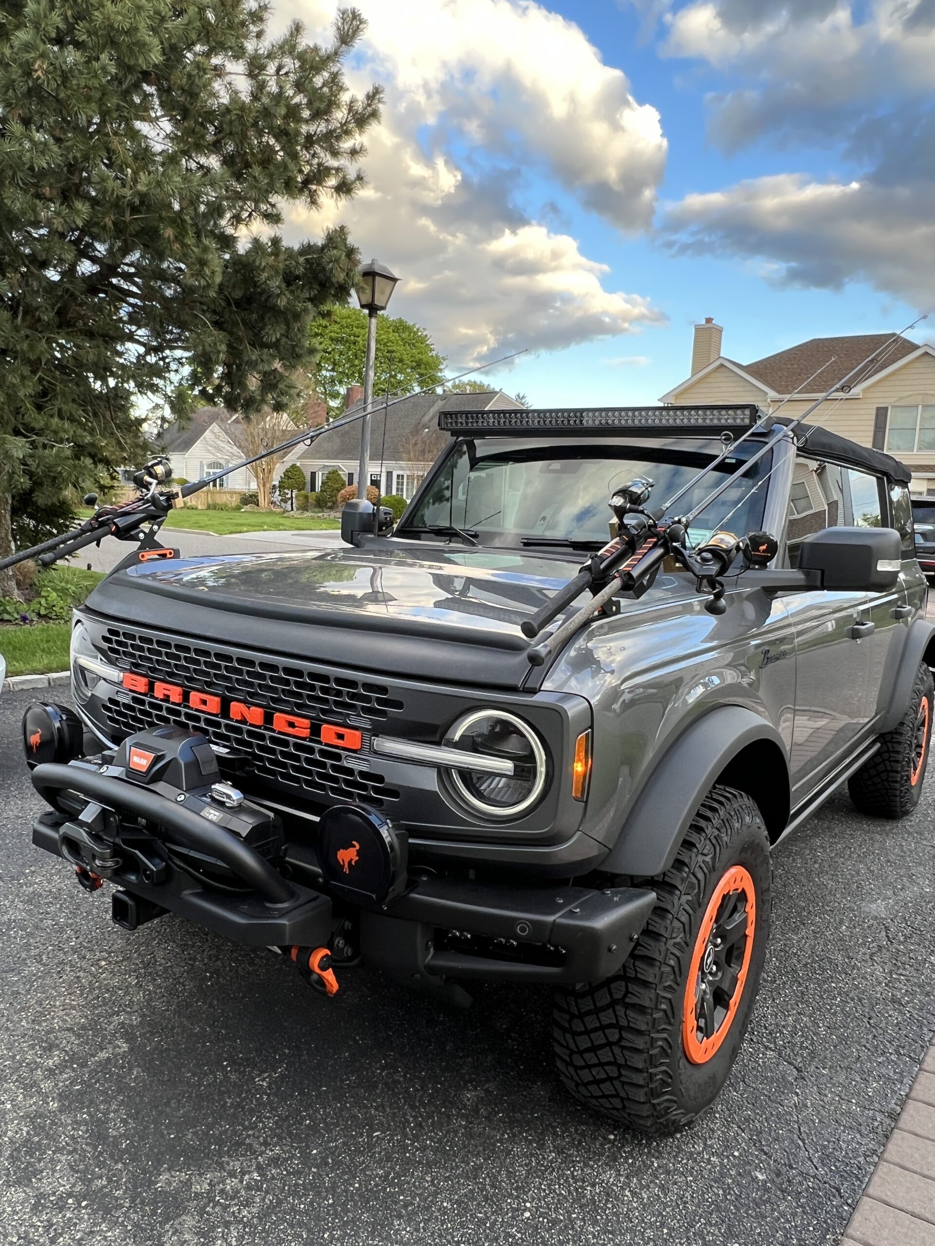 2021+Ford Bronco Fishing Rod Holder (Fender Trail sight  Mount) COMING SOON