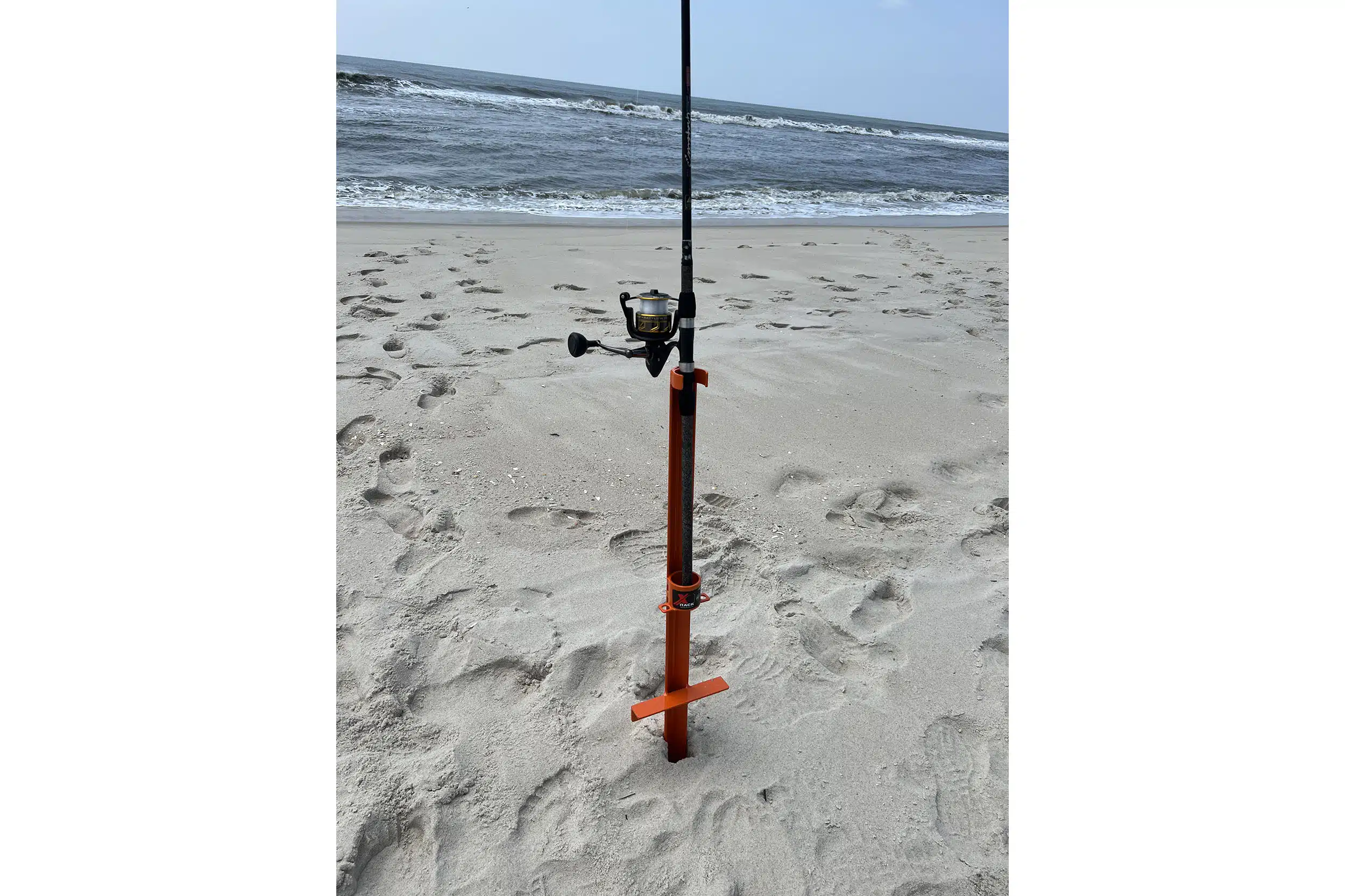 店舗良い Open 47 Style Sand 57 Sand Spike Rod Spike Style Fishing Open Beast  Rod Rod Holder Sand inches/Aluminum/Stainless 47″ Steel (Orange) Spike 釣り