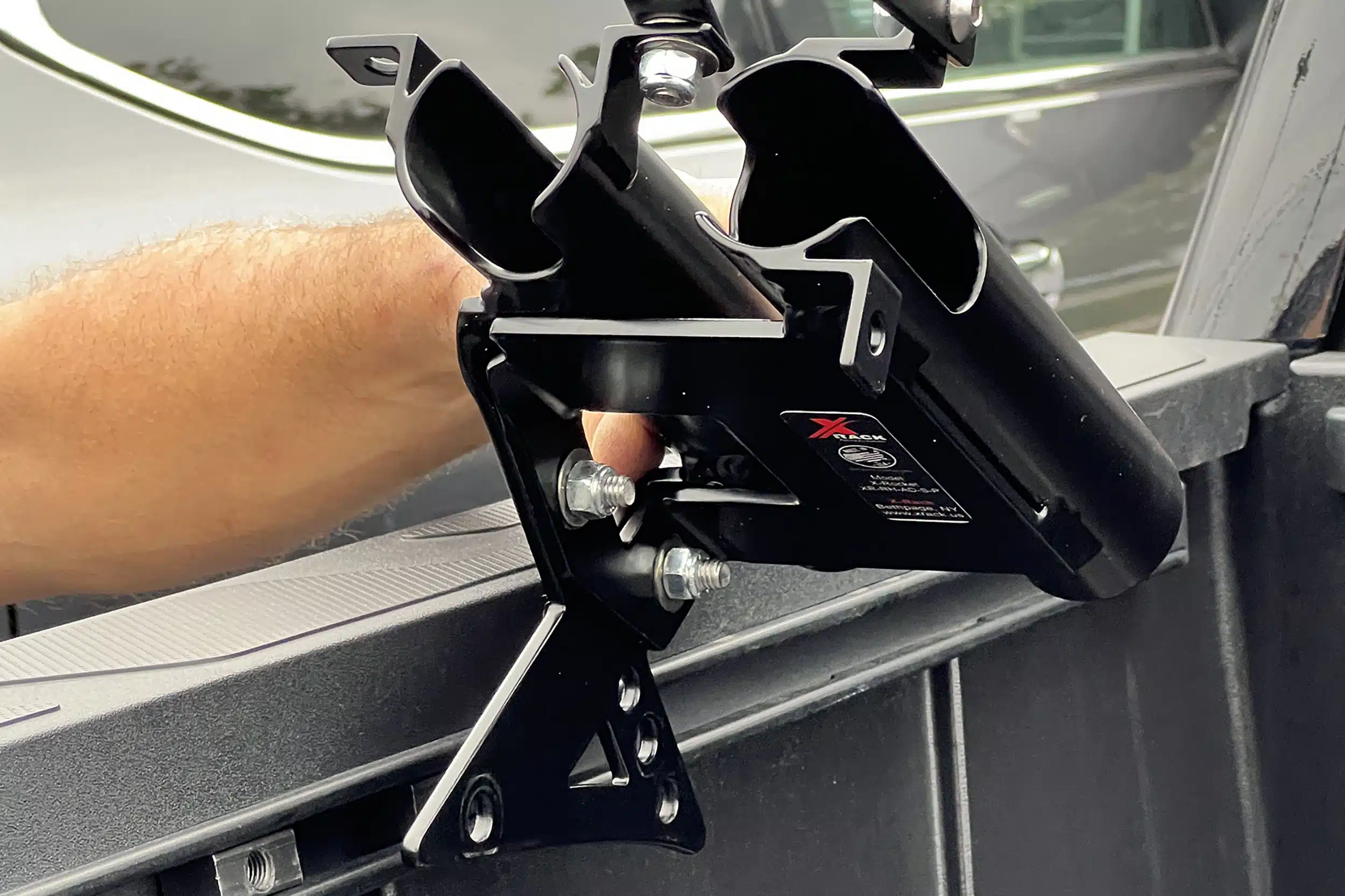 X-Rocket Fishing Rod Holder for Toyota Tundra/Tacoma Bed Rail