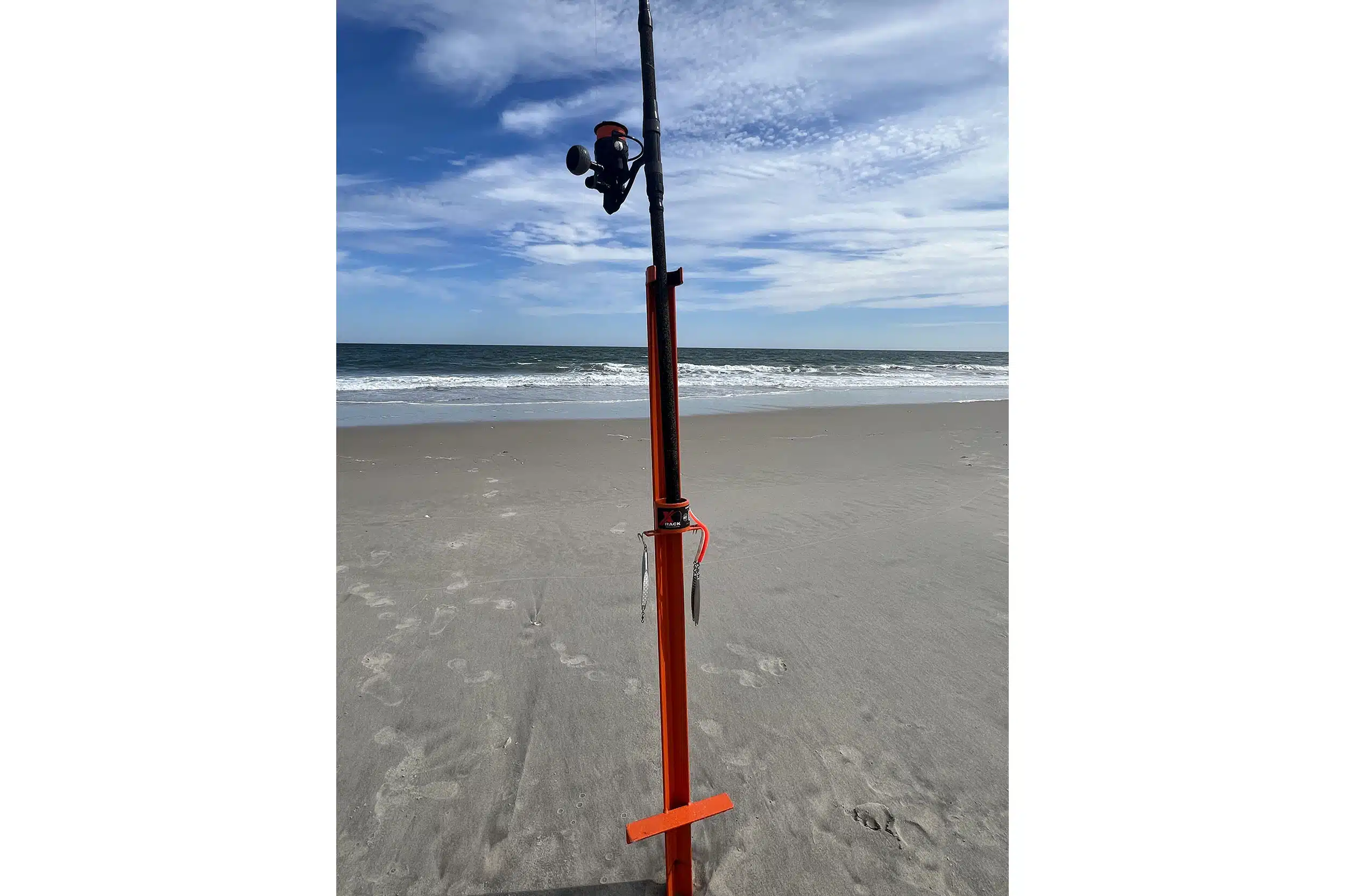 How to make your own heavy duty rod holders for surf sea fishing